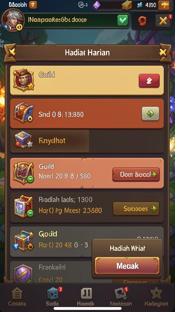 Berbagai tema slot yang menarik dan penuh warna.