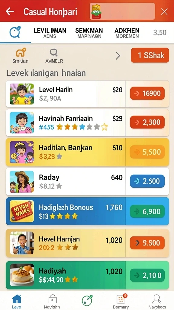 Menampilkan gameplay seru di dunia penuh petualangan.