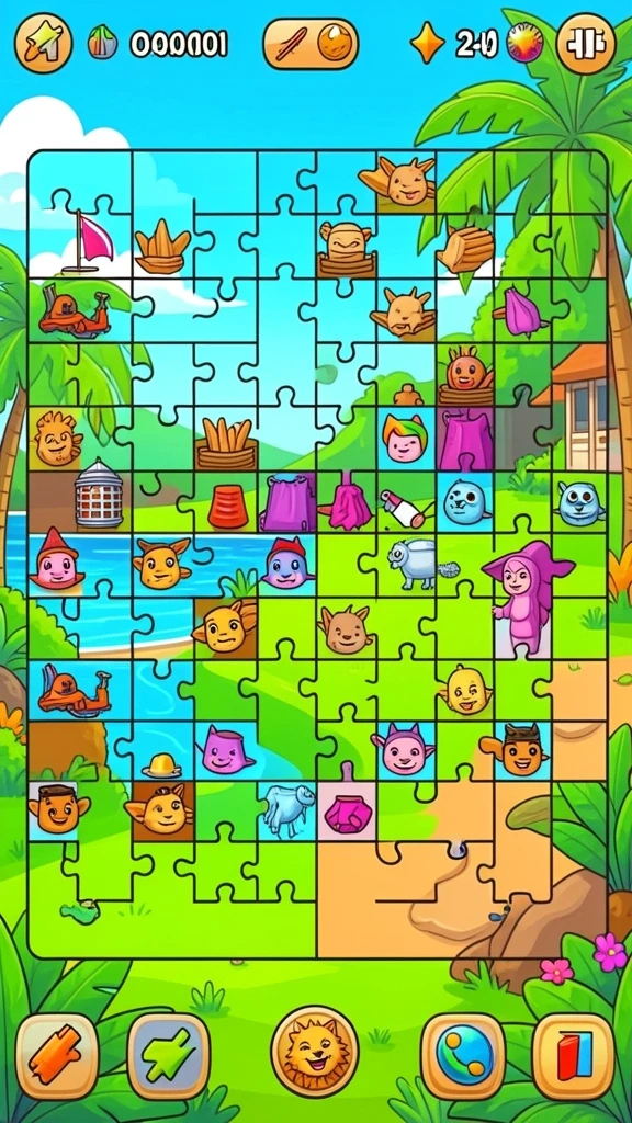 Salah satu level menantang di 99ZK yang membutuhkan strategi cerdas.