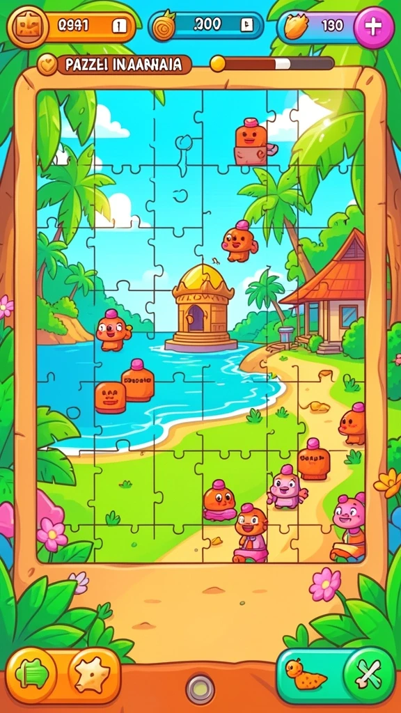 Screenshot gameplay yang menunjukkan aksi seru dalam 99ZK.