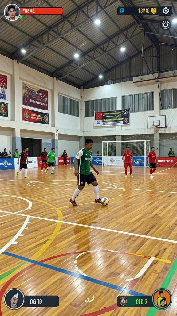 Karakter dengan kustomisasi unik.