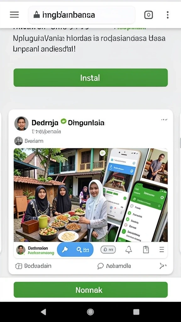 Tangkapan layar menunjukkan antarmuka pengguna yang intuitif.