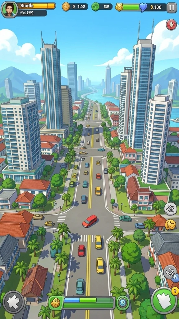 Gameplay yang adiktif dengan tantangan seru.