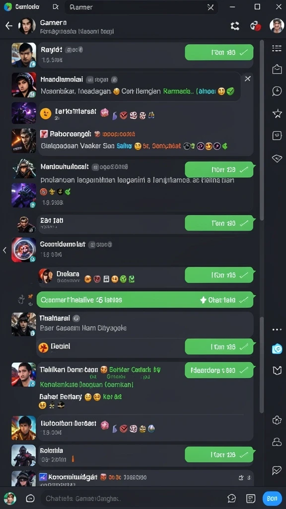 Tampilan antarmuka yang menarik dan mudah digunakan.