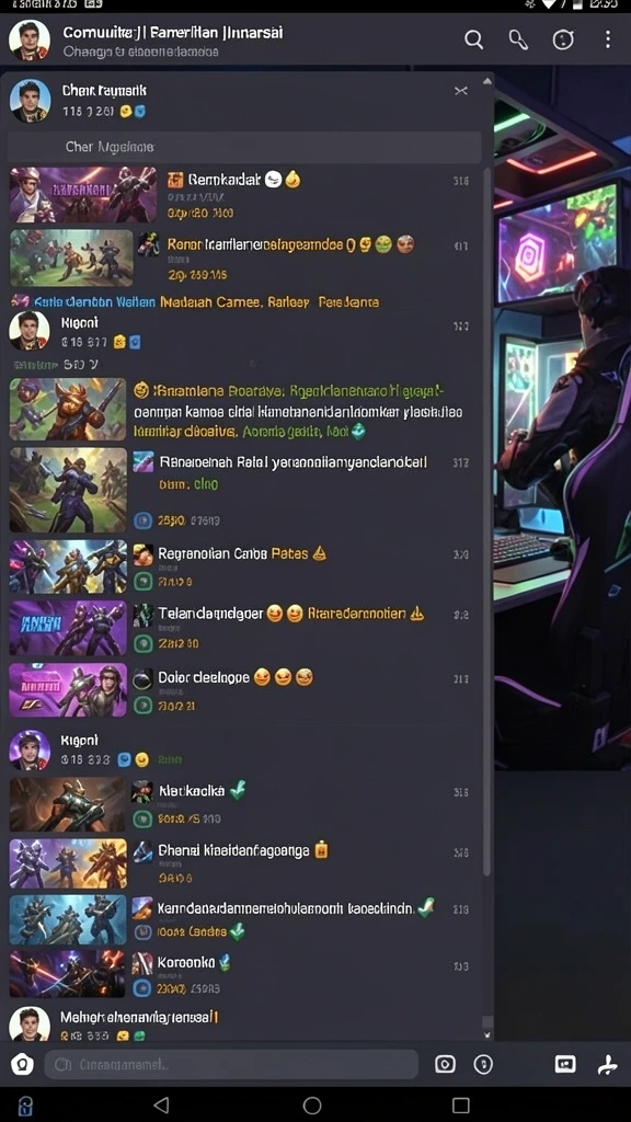 Screenshot dari mode permainan yang baru ditambahkan.