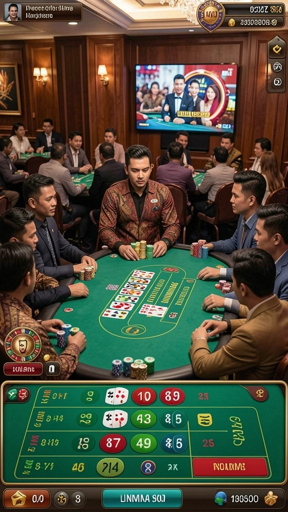 Tampilan awal game BROJP yang menawan.