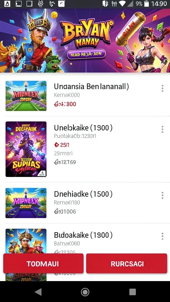Tampilan antarmuka pengguna yang menarik dan intuitif.