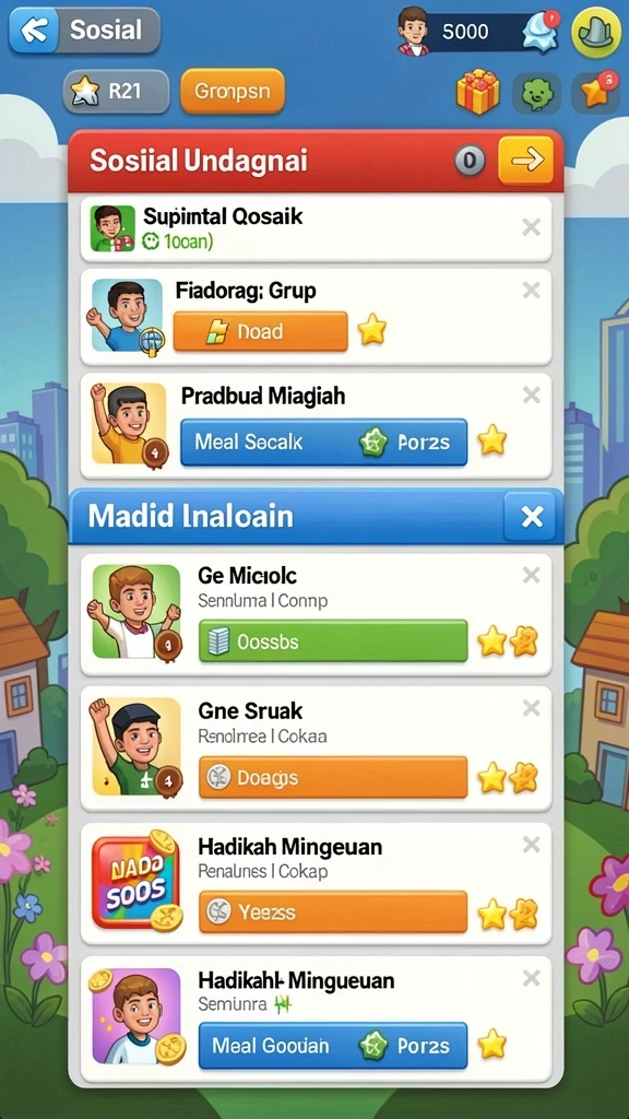 Tampilan antarmuka yang ramah pengguna.