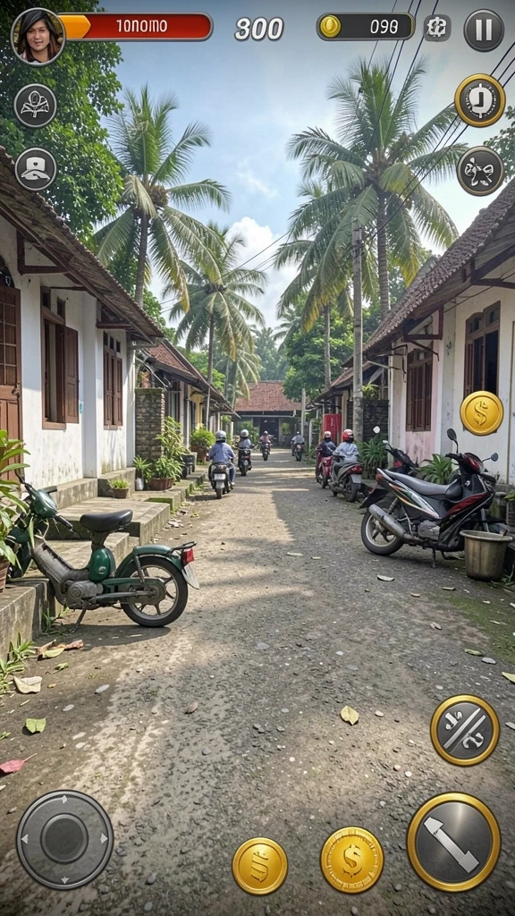 Fitur chat untuk interaksi antar pemain.
