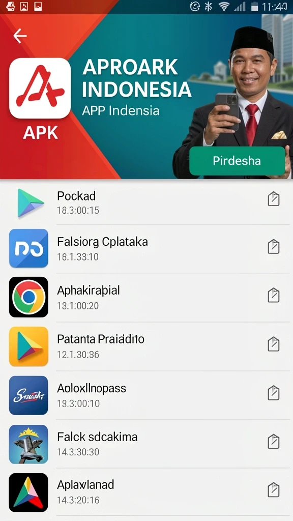 Karakter dengan desain yang unik dan menarik.