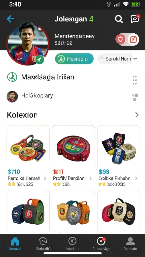 Berbagai tantangan menarik untuk meningkatkan semangat bermain.