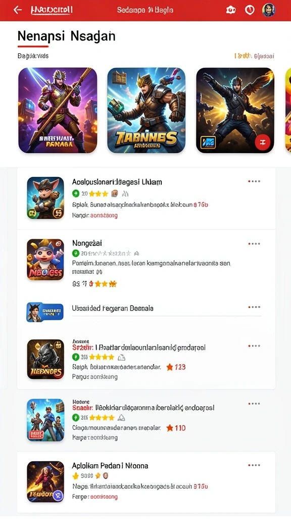 Fitur leaderboard untuk bersaing dengan teman-teman.
