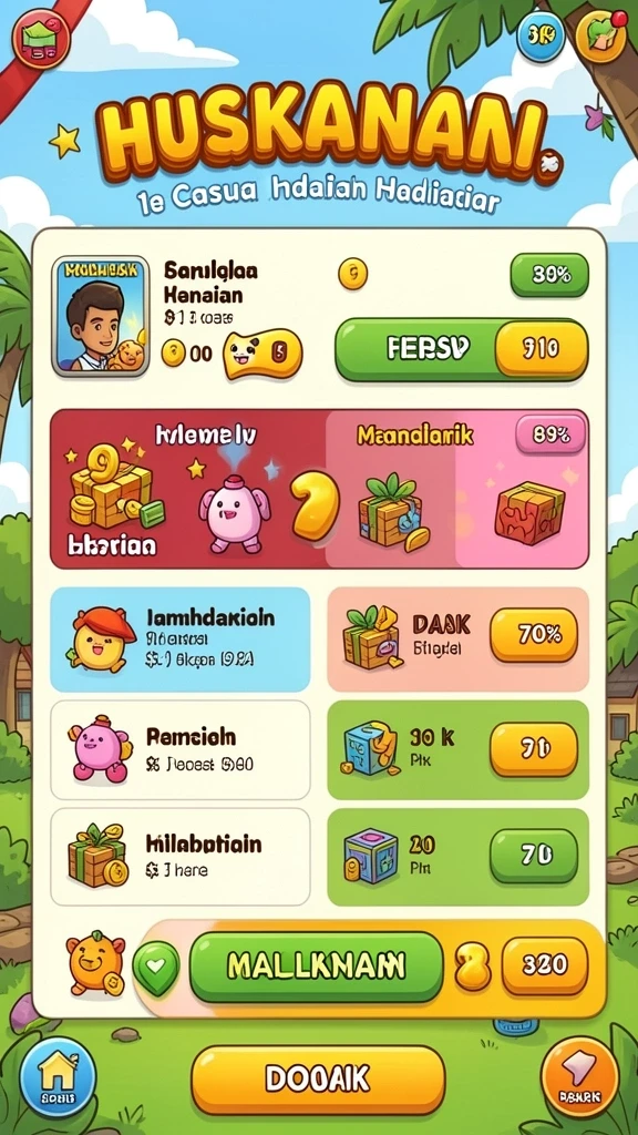 Gameplay yang menantang dan mengasyikkan.