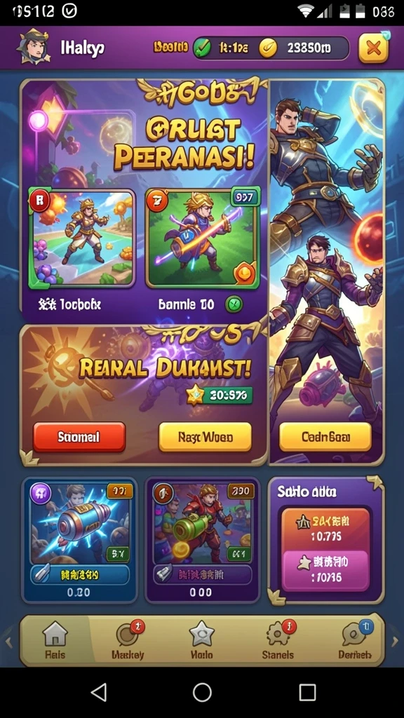 Grafis menarik dengan efek suara yang menawan.