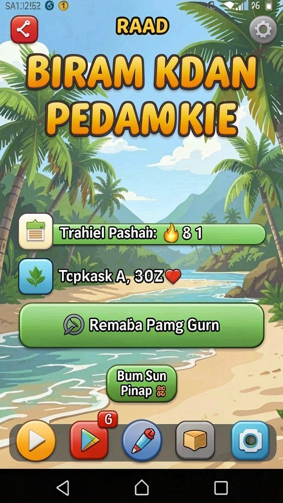 Tampilan grafik yang memukau dan warna yang cerah.