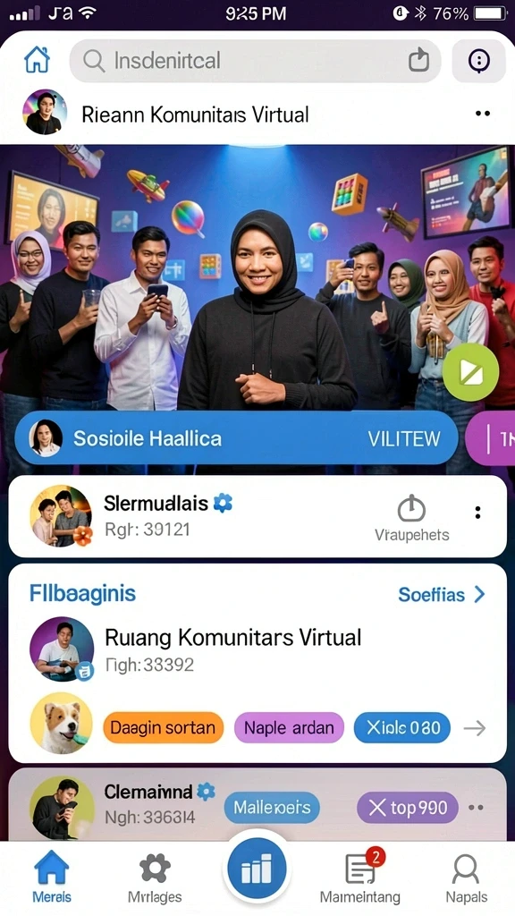 Komunitas aktif yang siap membantu dan berbagi tips.