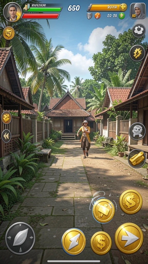 Tampilan antarmuka PAKDE4D yang menarik dan mudah digunakan.