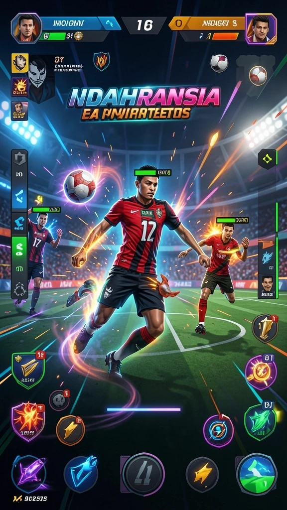 Screenshot PRG007 menunjukkan aksi pertarungan yang seru.