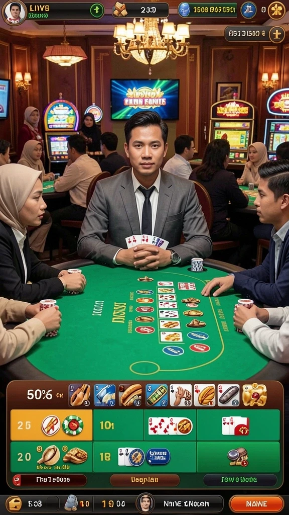 Tampilan awal yang menarik dan pengguna yang ramah.