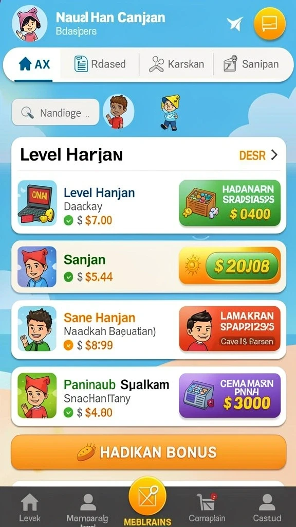 Tampilan grafis yang memukau dan detail.