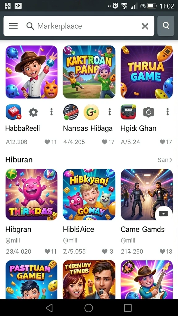 Karakter unik dengan kemampuan spesial.