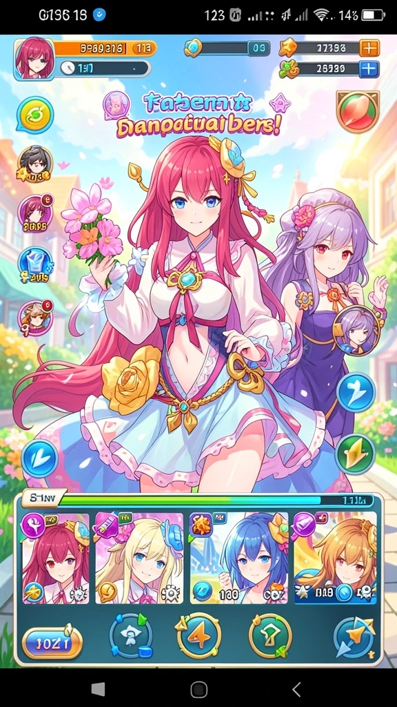 Momen petualangan seru di dalam game.