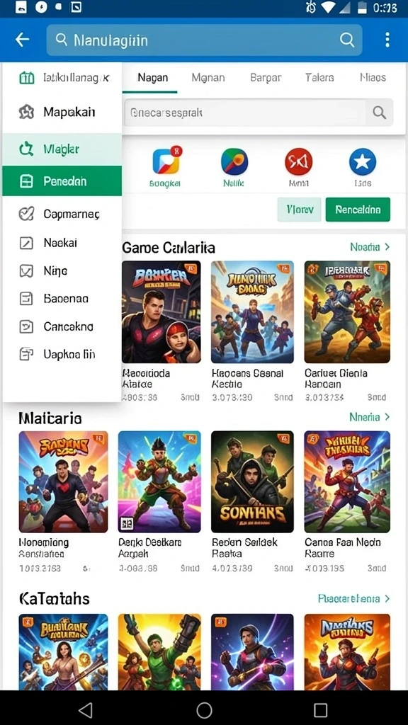 Beragam permainan slot dengan tema unik.