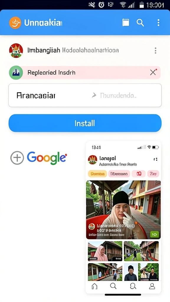 Antarmuka pengguna yang mudah dipahami dan dimanfaatkan.