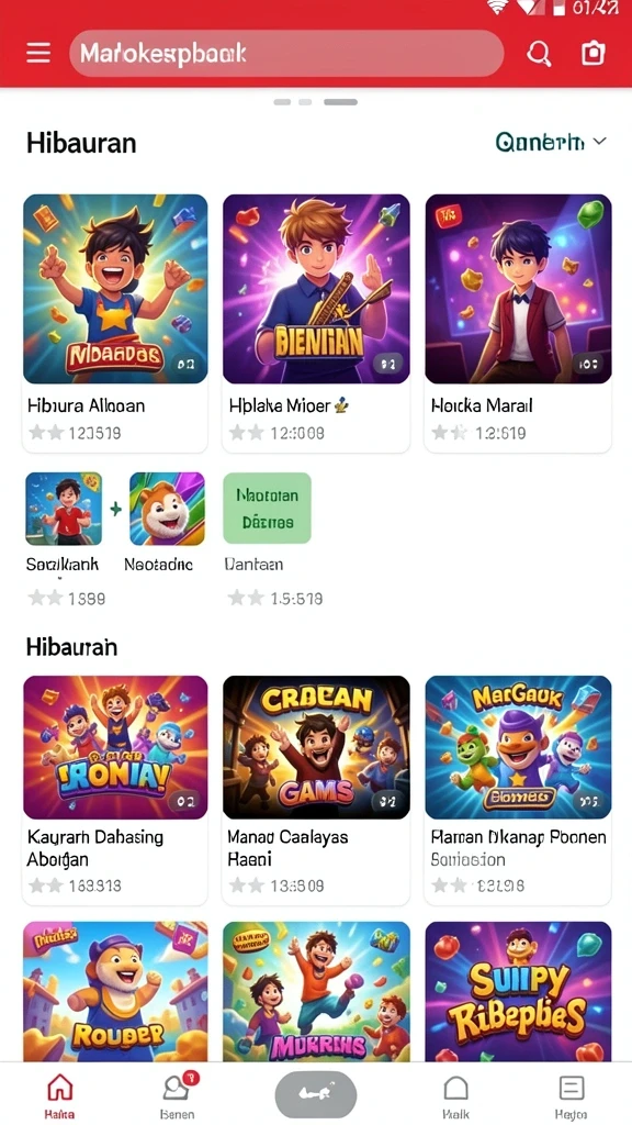 Beragam pilihan permainan slot yang seru.