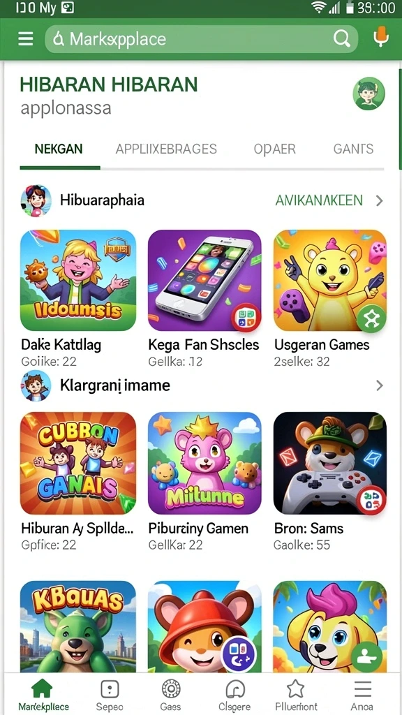 Tangkapan layar menampilkan aksi seru di dunia fantasi.
