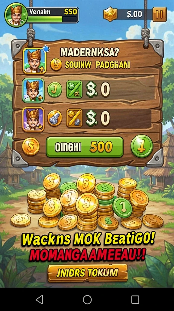 Karakter yang bisa disesuaikan dengan berbagai pilihan.
