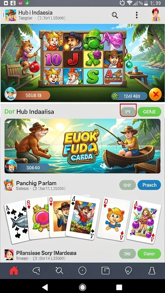 Koleksi item dan senjata yang beragam di dalam game.