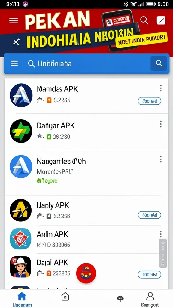 Tampilan antarmuka yang user-friendly dan mudah dipahami.