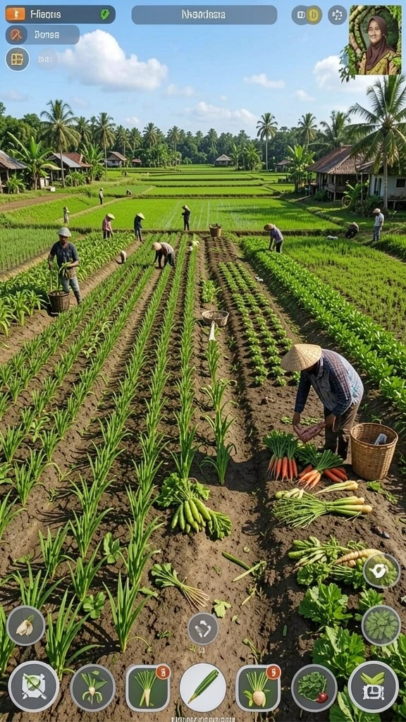 Tampilkan fitur komunitas yang memungkinkan interaksi antar pemain.