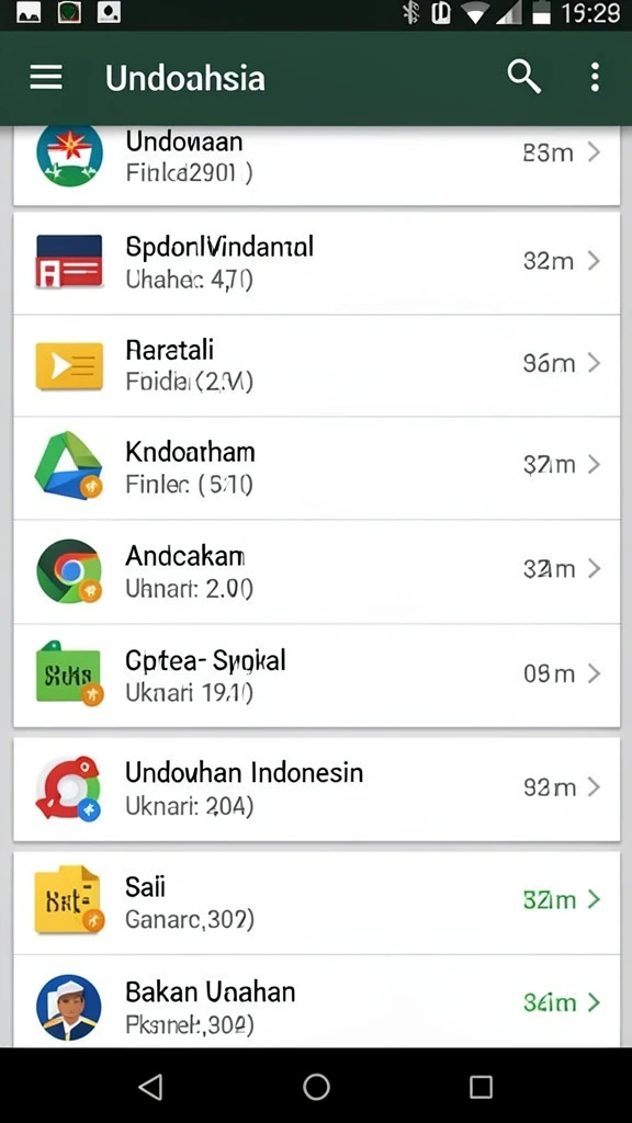 Tampilan awal yang memikat dan penuh warna.