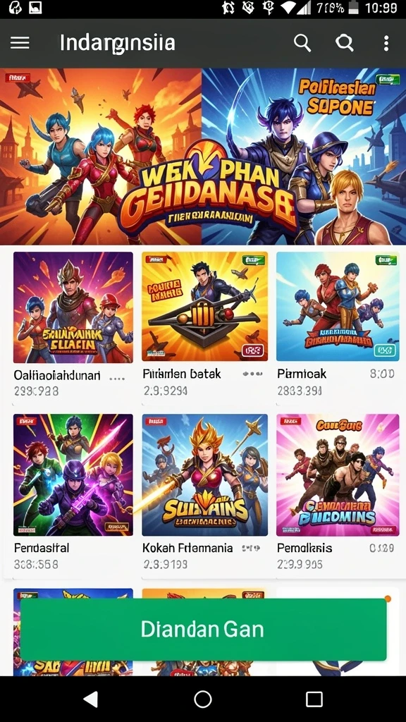 Tampilan antarmuka utama ZK6 yang menarik.