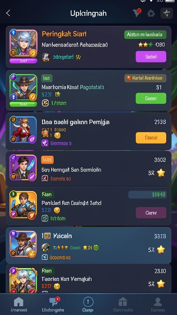 Tangkapan layar memperlihatkan fitur kustomisasi karakter yang menarik.